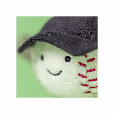 Jellycat Amuseables Sports Baseball Bag Charm New Zealand | ZEHBK2465